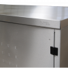 Gartenbox- Fahrradgarage FD mit Pultdach aus Edelstahl – Bild 5